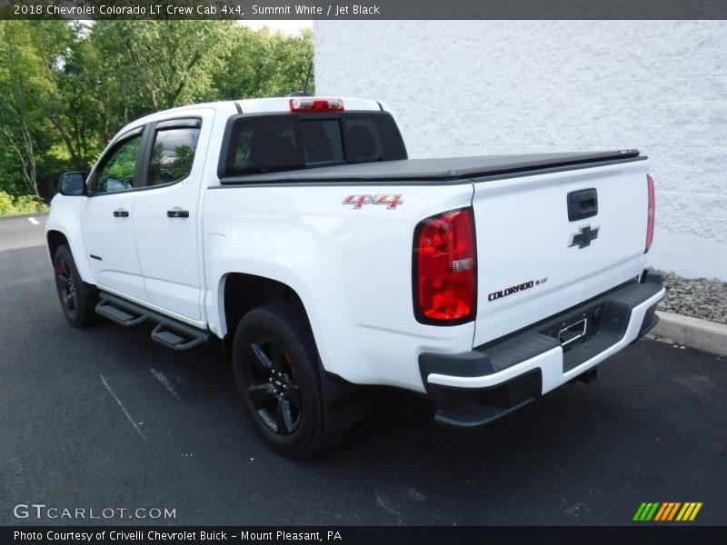 Summit White / Jet Black 2018 Chevrolet Colorado LT Crew Cab 4x4