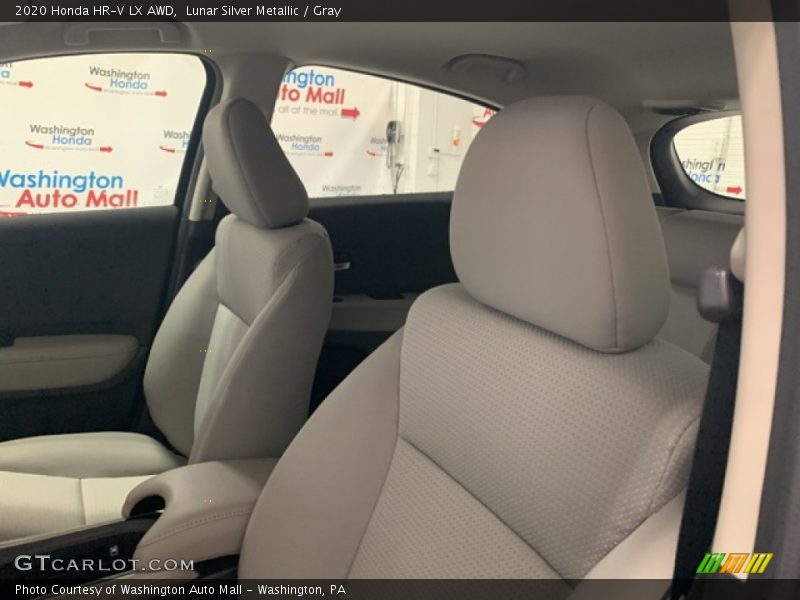 Lunar Silver Metallic / Gray 2020 Honda HR-V LX AWD