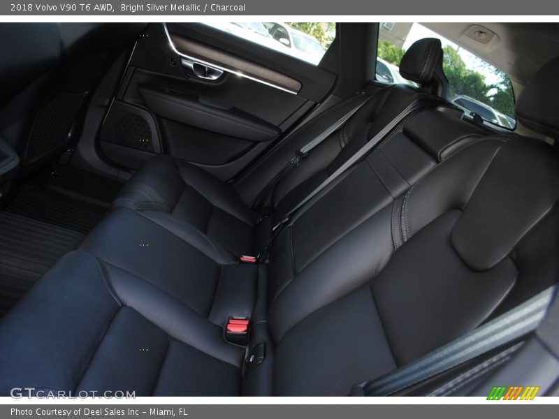 Bright Silver Metallic / Charcoal 2018 Volvo V90 T6 AWD