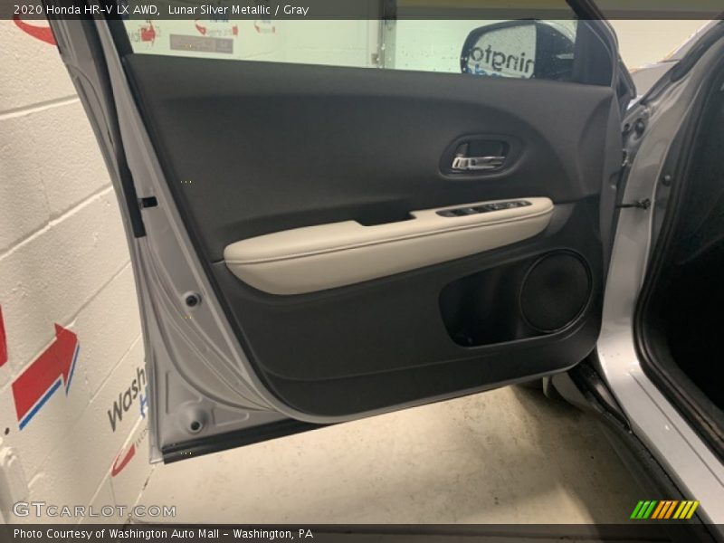 Lunar Silver Metallic / Gray 2020 Honda HR-V LX AWD