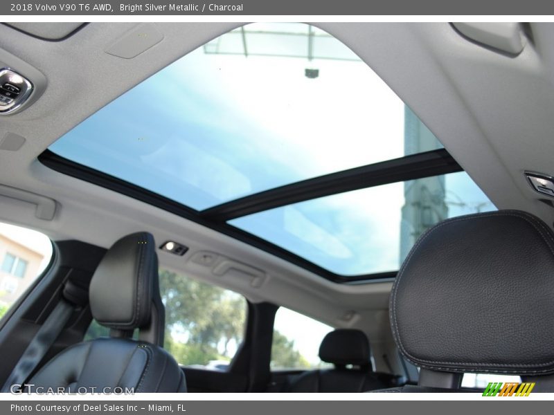 Sunroof of 2018 V90 T6 AWD