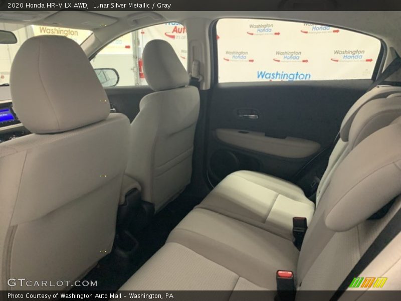 Lunar Silver Metallic / Gray 2020 Honda HR-V LX AWD