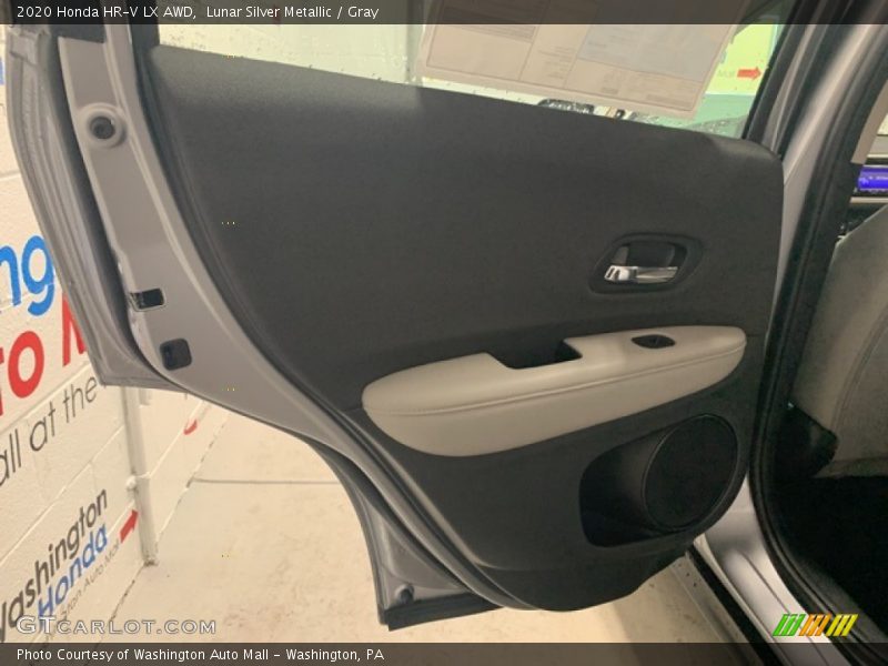 Lunar Silver Metallic / Gray 2020 Honda HR-V LX AWD