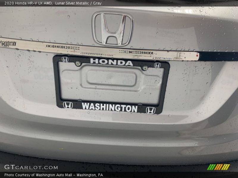 Lunar Silver Metallic / Gray 2020 Honda HR-V LX AWD