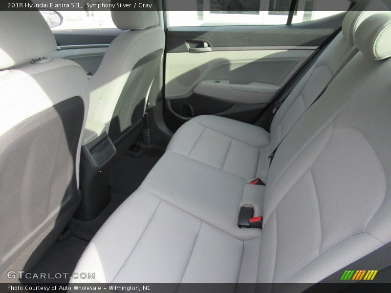 Symphony Silver / Gray 2018 Hyundai Elantra SEL