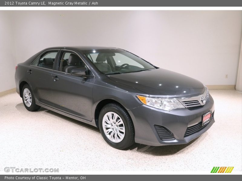Magnetic Gray Metallic / Ash 2012 Toyota Camry LE