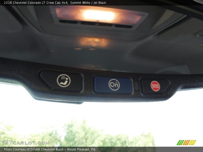 Summit White / Jet Black 2018 Chevrolet Colorado LT Crew Cab 4x4