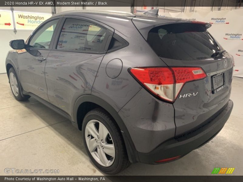 Modern Steel Metallic / Black 2020 Honda HR-V EX AWD