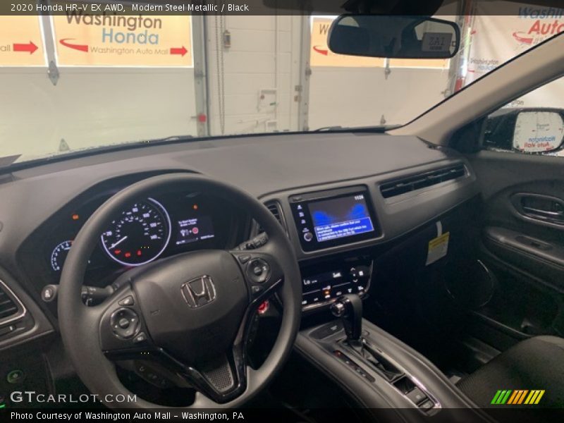Modern Steel Metallic / Black 2020 Honda HR-V EX AWD