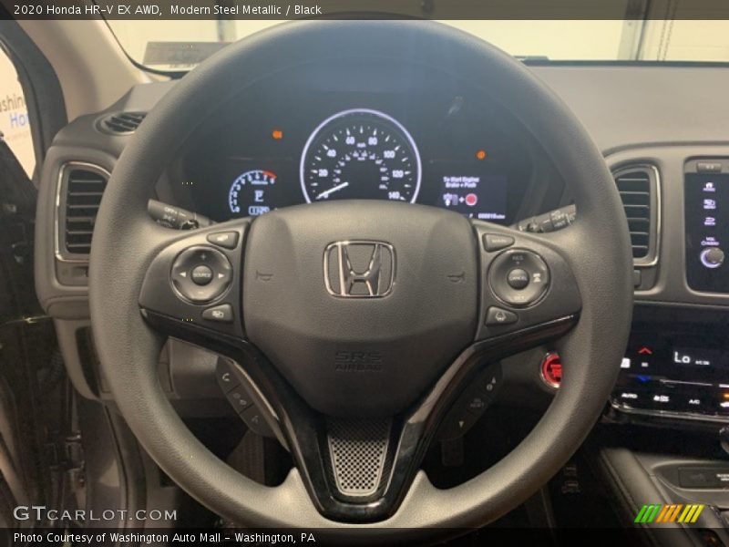 Modern Steel Metallic / Black 2020 Honda HR-V EX AWD