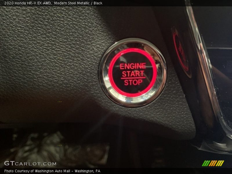 Modern Steel Metallic / Black 2020 Honda HR-V EX AWD