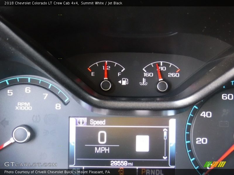 Summit White / Jet Black 2018 Chevrolet Colorado LT Crew Cab 4x4