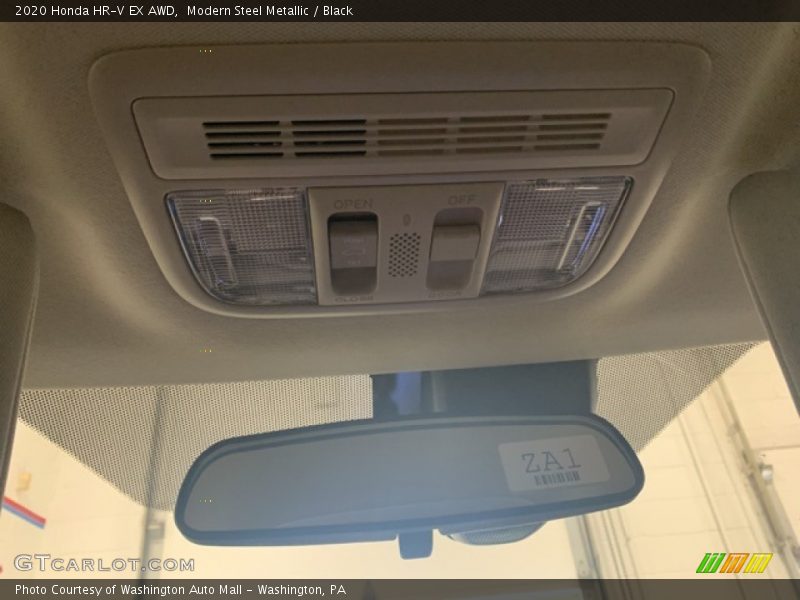 Modern Steel Metallic / Black 2020 Honda HR-V EX AWD