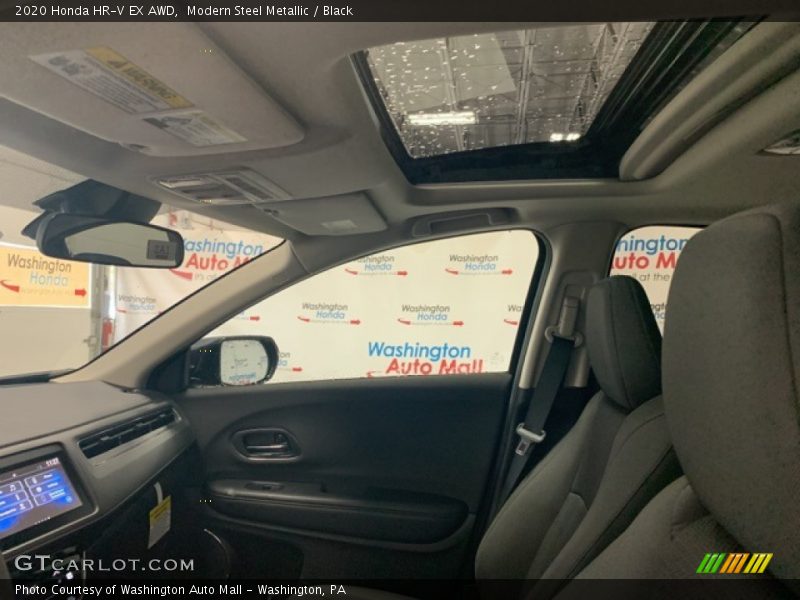 Modern Steel Metallic / Black 2020 Honda HR-V EX AWD