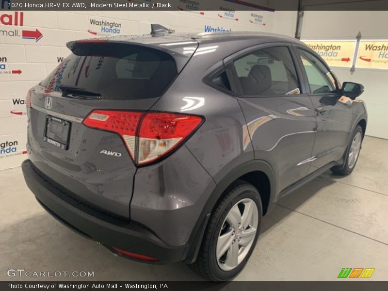 Modern Steel Metallic / Black 2020 Honda HR-V EX AWD