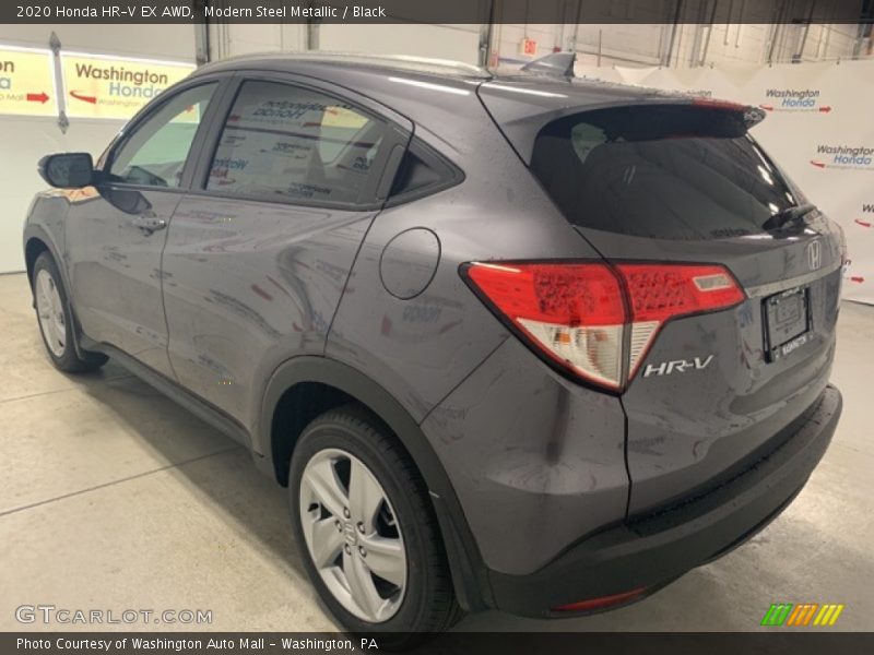 Modern Steel Metallic / Black 2020 Honda HR-V EX AWD