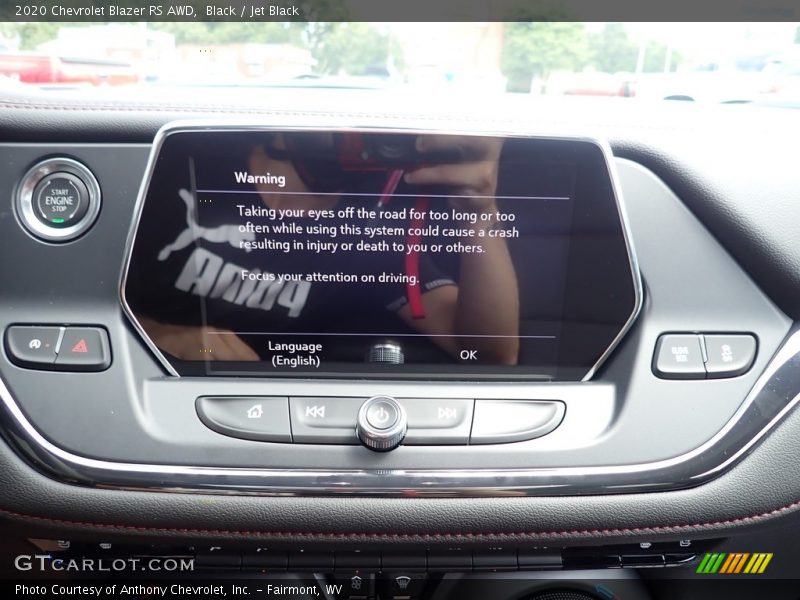 Black / Jet Black 2020 Chevrolet Blazer RS AWD