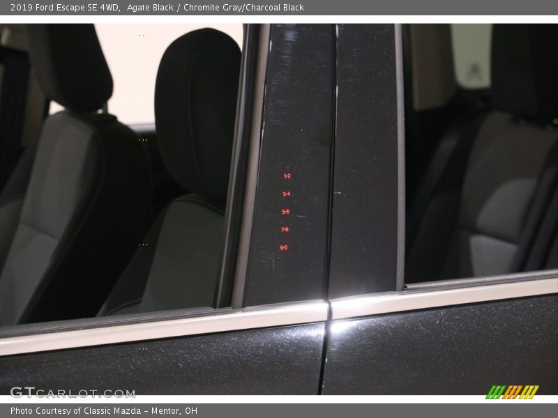 Agate Black / Chromite Gray/Charcoal Black 2019 Ford Escape SE 4WD