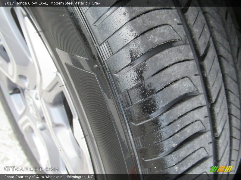 Modern Steel Metallic / Gray 2017 Honda CR-V EX-L