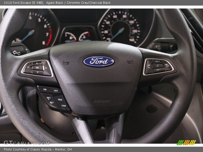 Agate Black / Chromite Gray/Charcoal Black 2019 Ford Escape SE 4WD