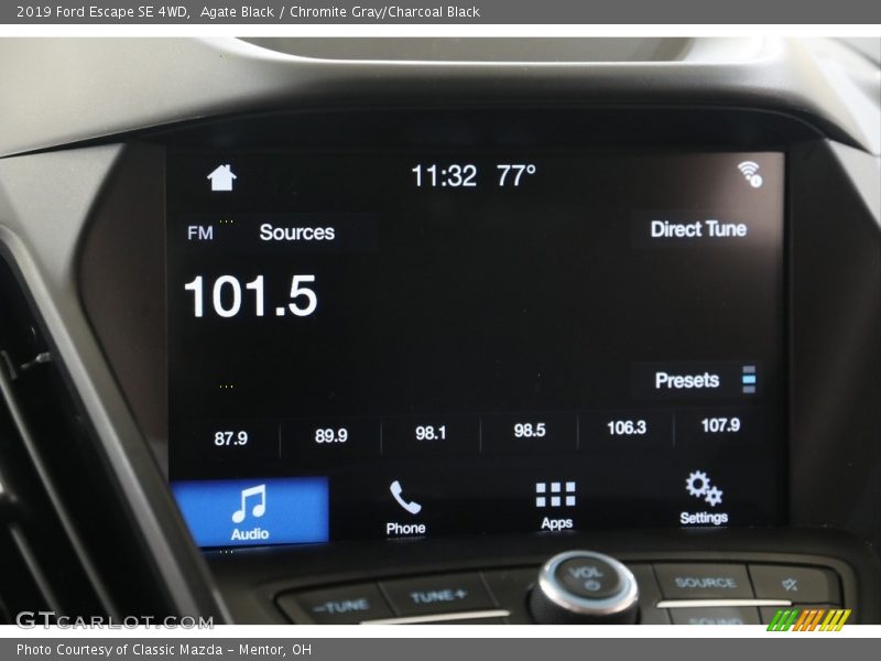 Agate Black / Chromite Gray/Charcoal Black 2019 Ford Escape SE 4WD