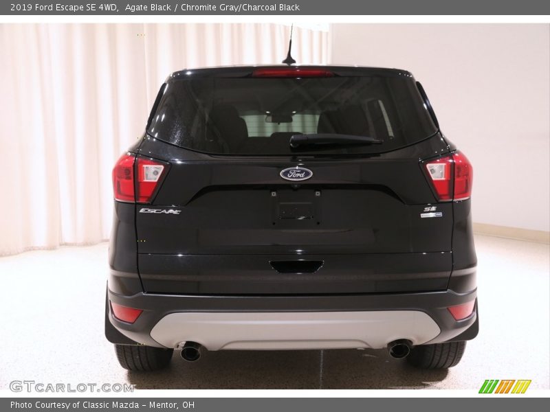 Agate Black / Chromite Gray/Charcoal Black 2019 Ford Escape SE 4WD