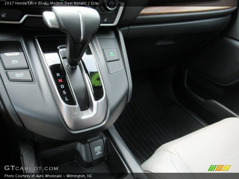 Modern Steel Metallic / Gray 2017 Honda CR-V EX-L