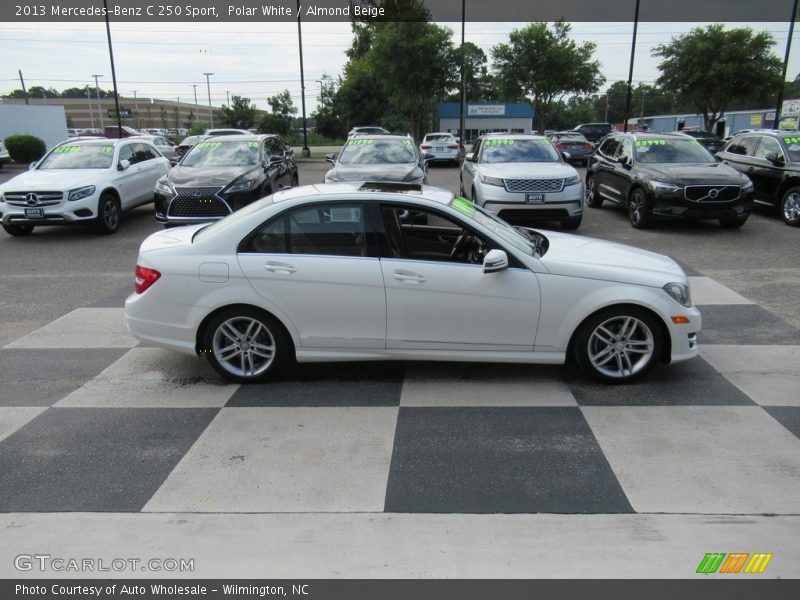 Polar White / Almond Beige 2013 Mercedes-Benz C 250 Sport