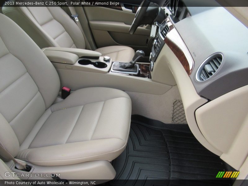 Polar White / Almond Beige 2013 Mercedes-Benz C 250 Sport