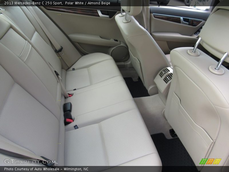 Polar White / Almond Beige 2013 Mercedes-Benz C 250 Sport