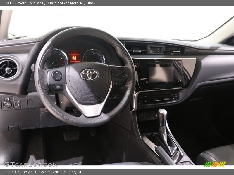 Classic Silver Metallic / Black 2019 Toyota Corolla SE