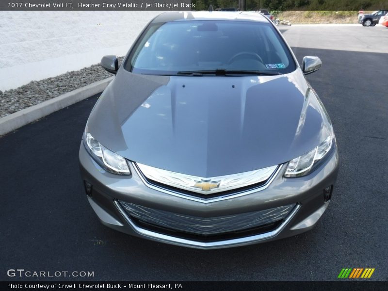 Heather Gray Metallic / Jet Black/Jet Black 2017 Chevrolet Volt LT