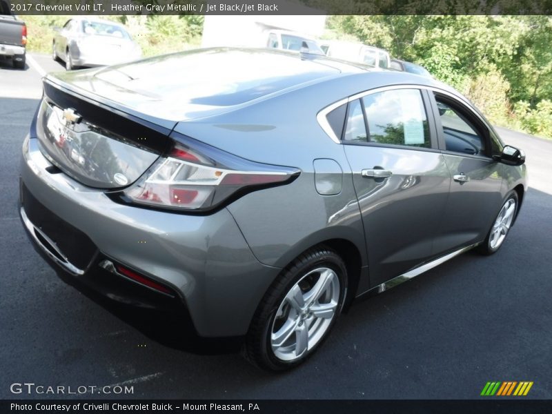 Heather Gray Metallic / Jet Black/Jet Black 2017 Chevrolet Volt LT