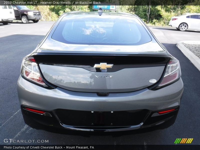 Heather Gray Metallic / Jet Black/Jet Black 2017 Chevrolet Volt LT