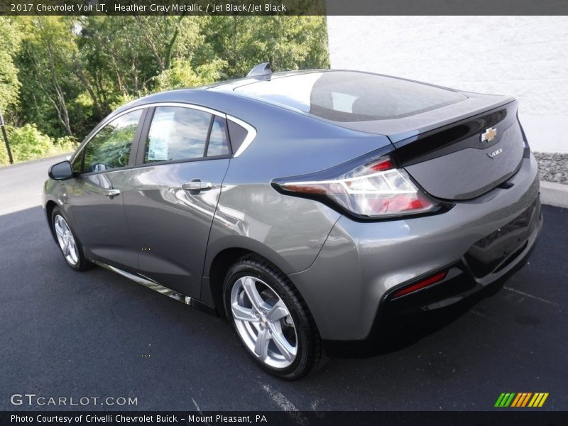 Heather Gray Metallic / Jet Black/Jet Black 2017 Chevrolet Volt LT