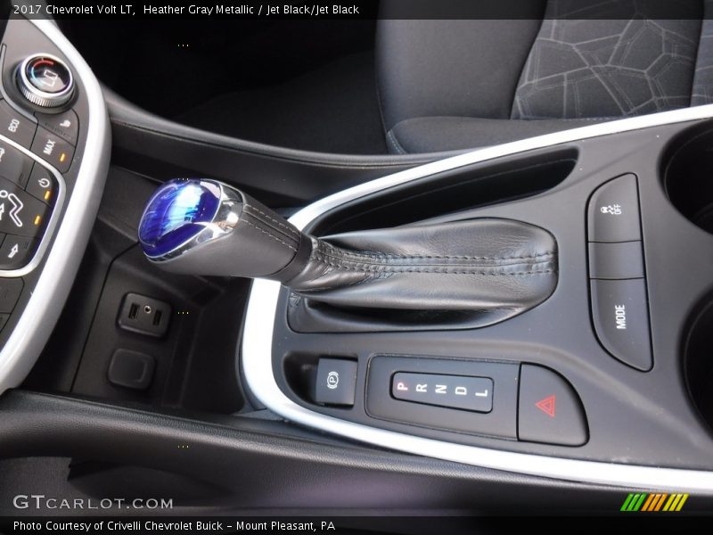 Heather Gray Metallic / Jet Black/Jet Black 2017 Chevrolet Volt LT