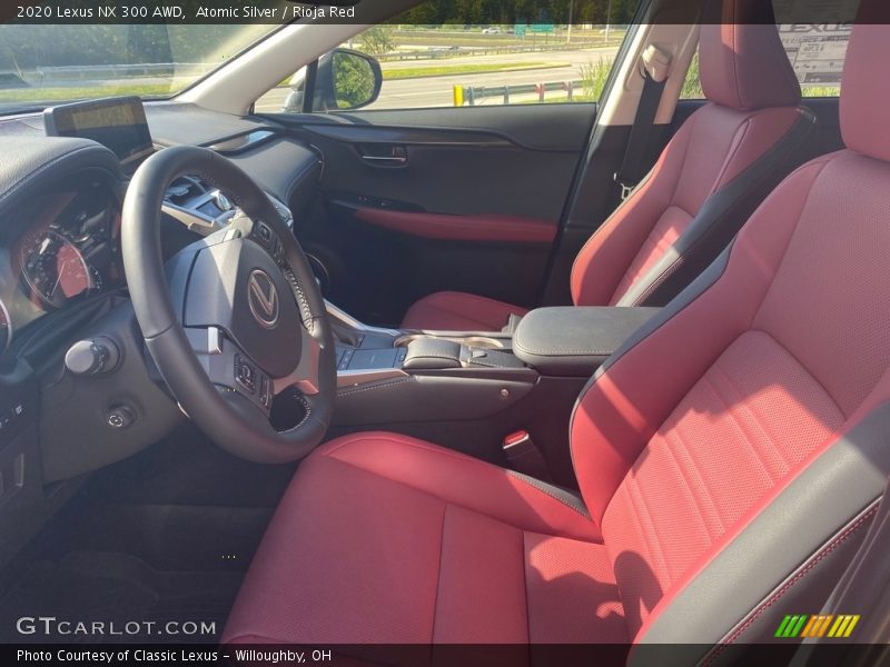 Front Seat of 2020 NX 300 AWD