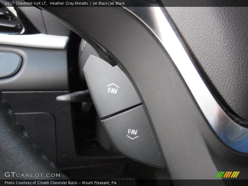 Heather Gray Metallic / Jet Black/Jet Black 2017 Chevrolet Volt LT