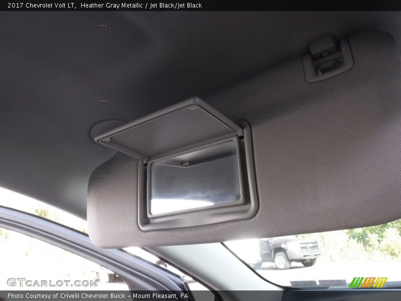 Heather Gray Metallic / Jet Black/Jet Black 2017 Chevrolet Volt LT