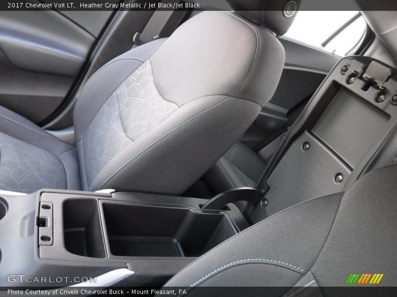 Heather Gray Metallic / Jet Black/Jet Black 2017 Chevrolet Volt LT