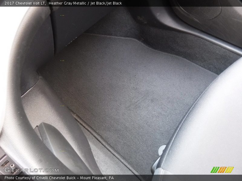 Heather Gray Metallic / Jet Black/Jet Black 2017 Chevrolet Volt LT