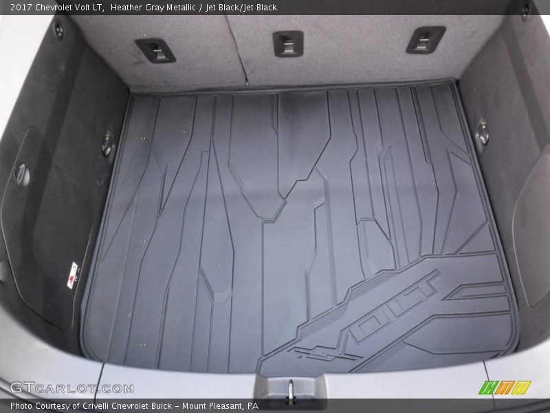 Heather Gray Metallic / Jet Black/Jet Black 2017 Chevrolet Volt LT