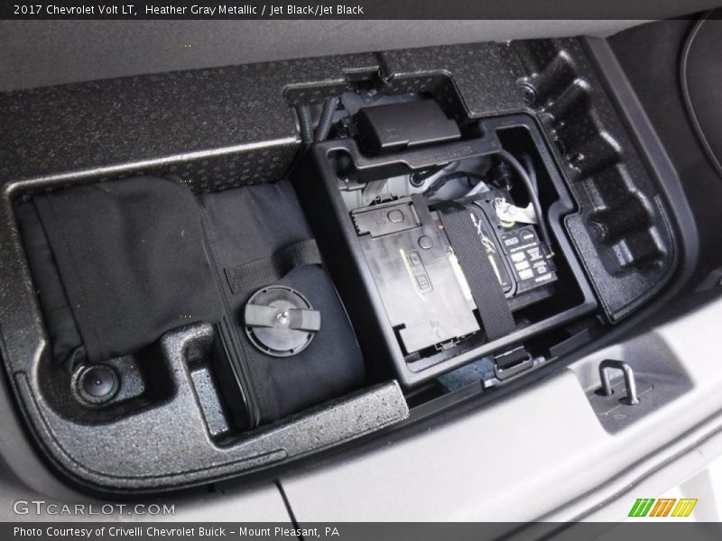 Heather Gray Metallic / Jet Black/Jet Black 2017 Chevrolet Volt LT