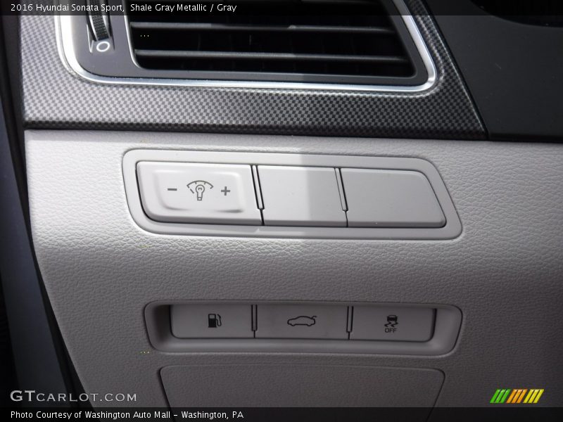 Shale Gray Metallic / Gray 2016 Hyundai Sonata Sport