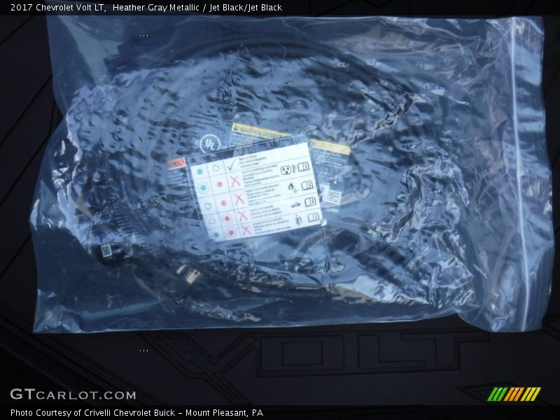 Heather Gray Metallic / Jet Black/Jet Black 2017 Chevrolet Volt LT