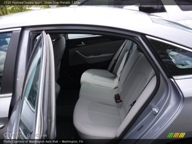 Shale Gray Metallic / Gray 2016 Hyundai Sonata Sport