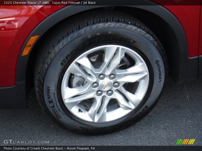 Cajun Red Tintcoat / Jet Black 2020 Chevrolet Blazer LT AWD