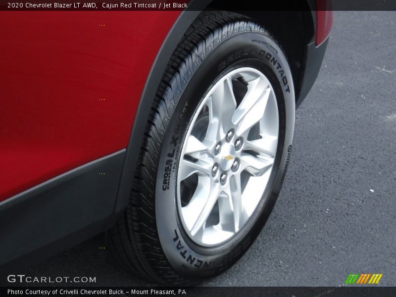 Cajun Red Tintcoat / Jet Black 2020 Chevrolet Blazer LT AWD