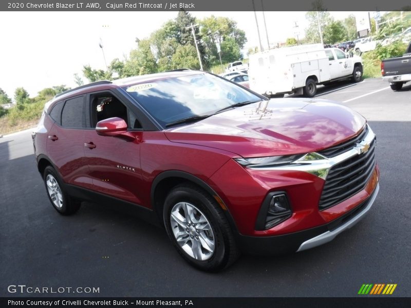 Cajun Red Tintcoat / Jet Black 2020 Chevrolet Blazer LT AWD