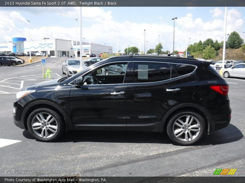 Twilight Black / Black 2013 Hyundai Santa Fe Sport 2.0T AWD